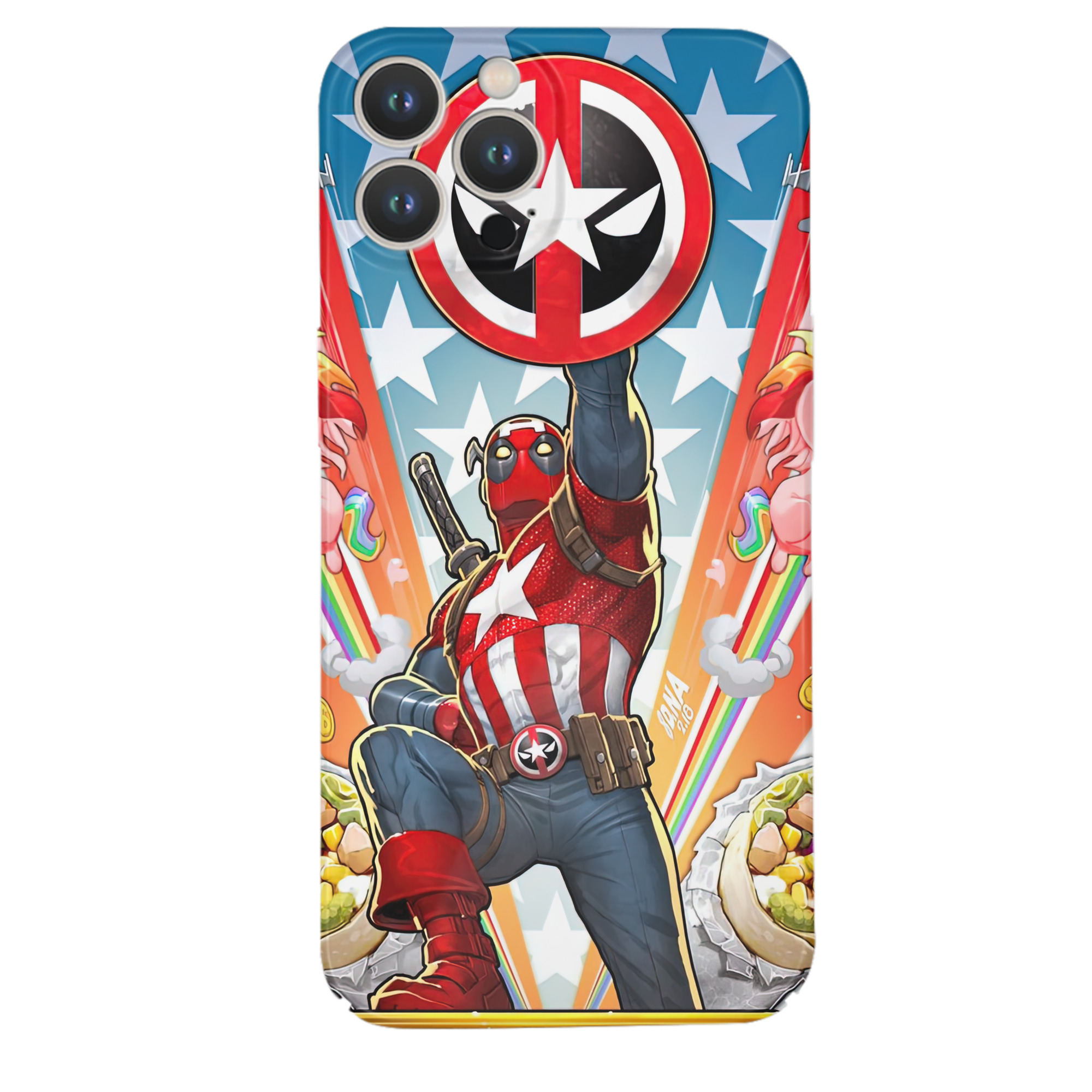 （画像用） Deadpool デッドプール 【iPhone 14シリーズ対応】ハードケース